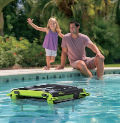 Quality Automatic Navigation Swimming Pool Robot Wireless Intelligent for sale