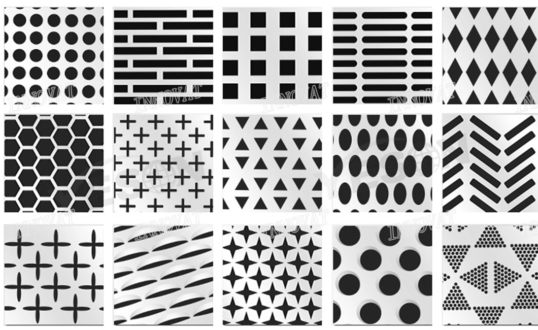 0.5-12mm 304 316 Stainless Steel Perforated Metal Sheet Filter Sheet Punched Plate