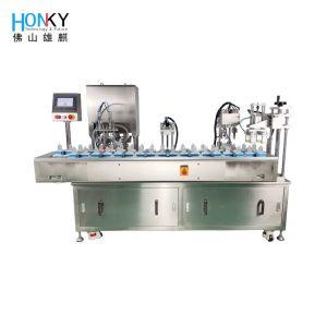 Glass Bottle 10ml Automatic Filling Machine Whiten Cream Paste Filler