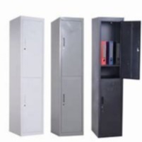 Quality 0.15cbm Multicolor 1.85m Tall Metal Locker Style Cabinet 2 Door Clothing Wardrobe for sale