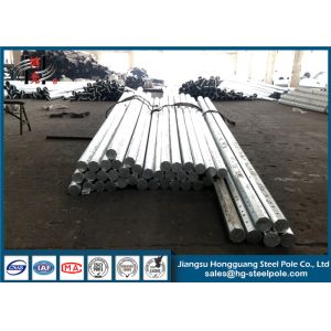 Quality Stainless Steel Transmission Electrical Power Pole For Electrical Post for sale