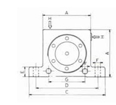 Two Way Pneumatic Roller Vibrator