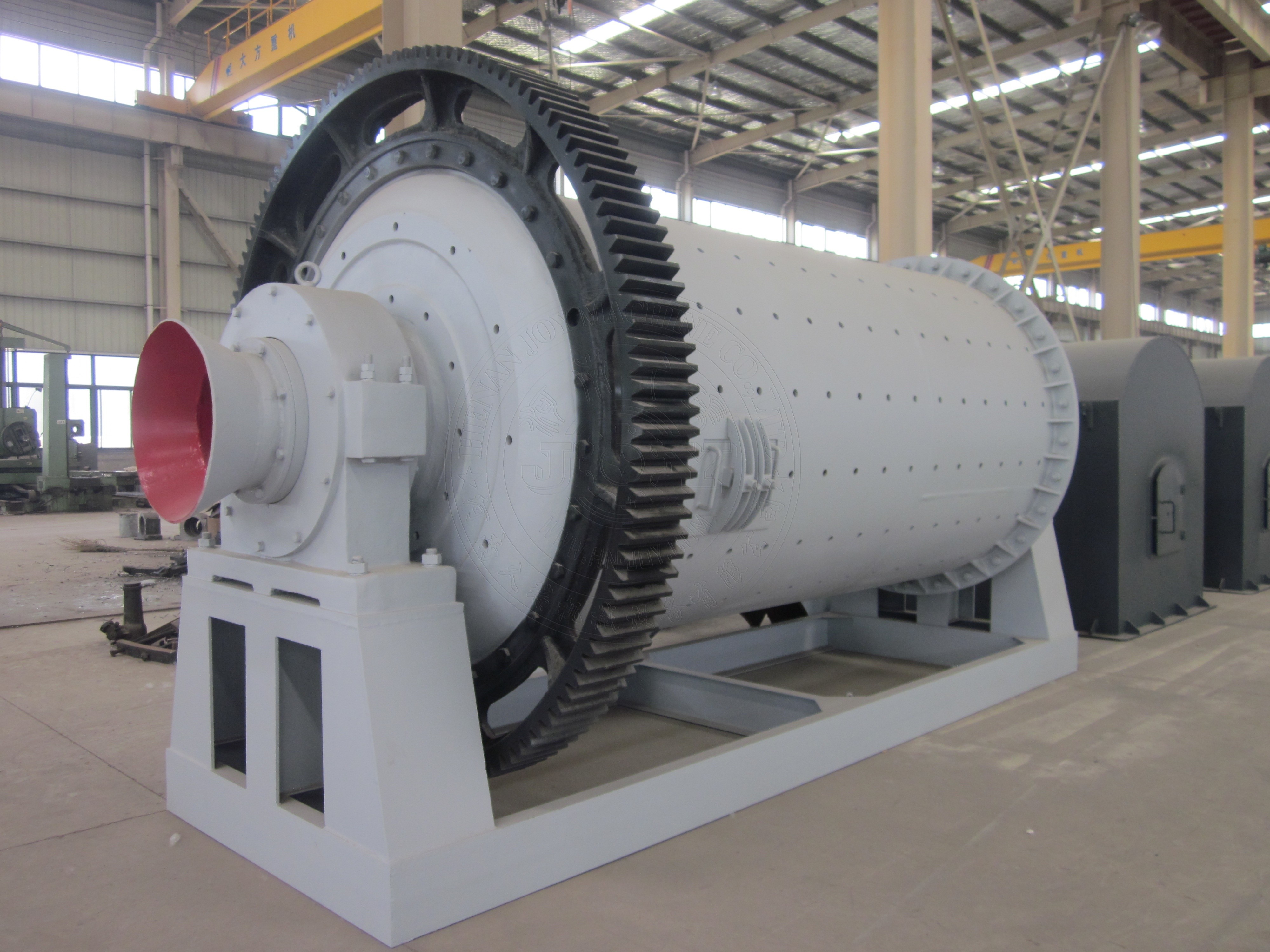 1.5x5.7m 1.83x7m Incoming Material Testing Dry Ball Milling Process Customization