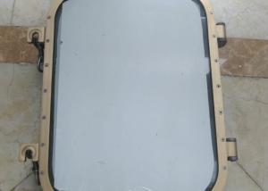 Quality Rectangular Aluminum Marine Windows Round Angle Welding Installation for sale