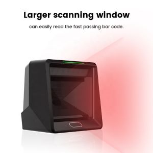 Automatic Scanning Hands Free 1D 2D QR Code Reader Desktop Omnidirectional