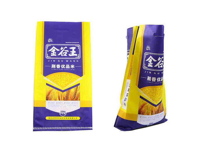 UV Resistant Poly Woven Bags For 25 Kg Grains 500D - 1500D Denier