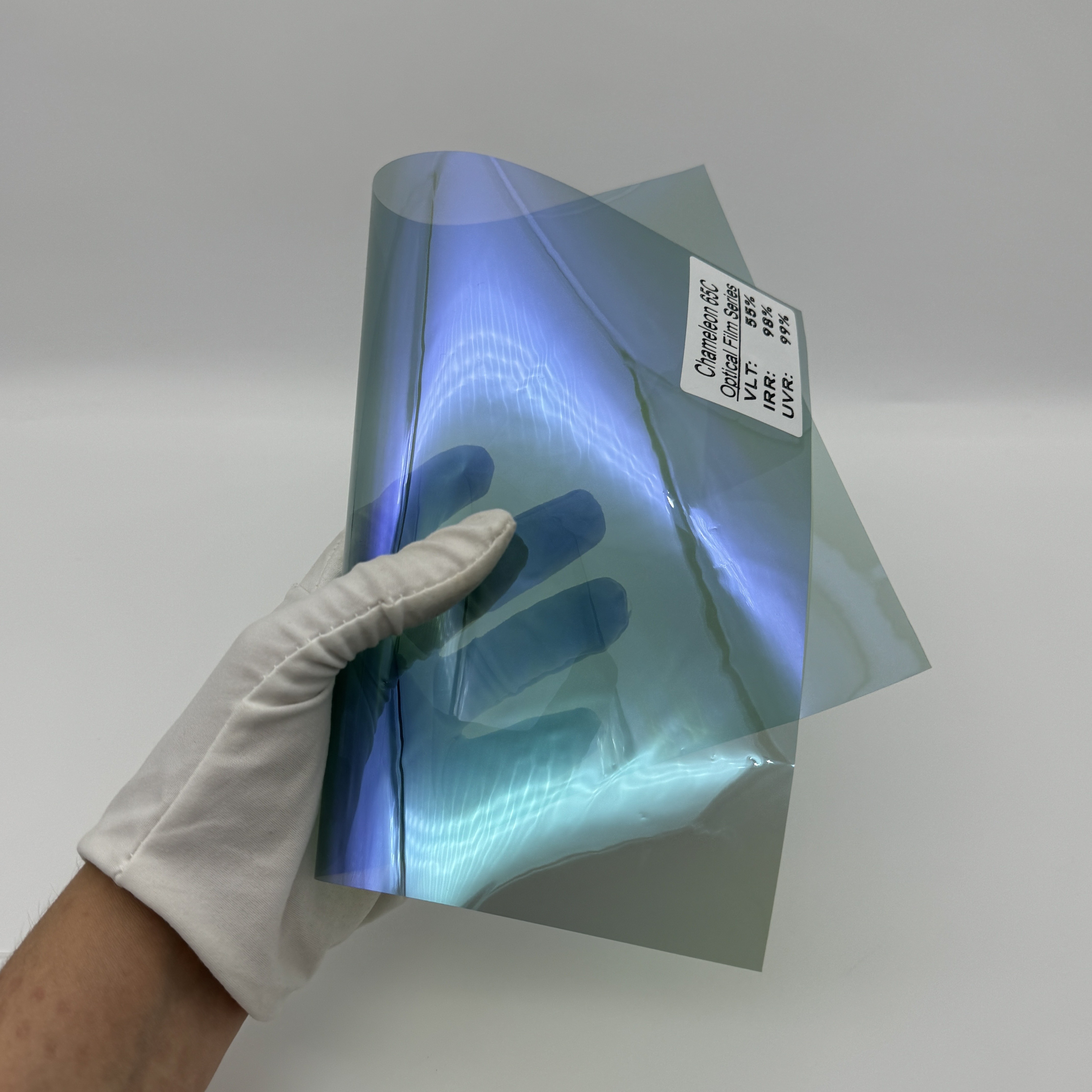 Anti Uv Chameleon Window Tint 65C Car Window Solar Film 55%VLT Color Shifting