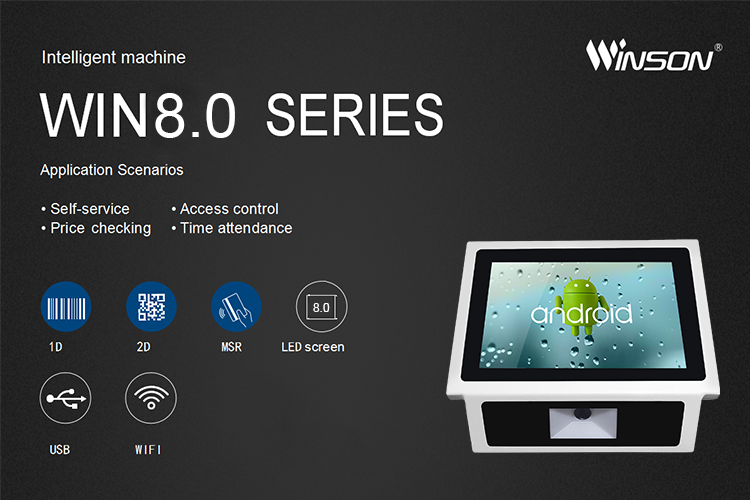 Winson All in One Point of Sale Cash Register Machine Android Touch Screen POS Terminal POS Systems