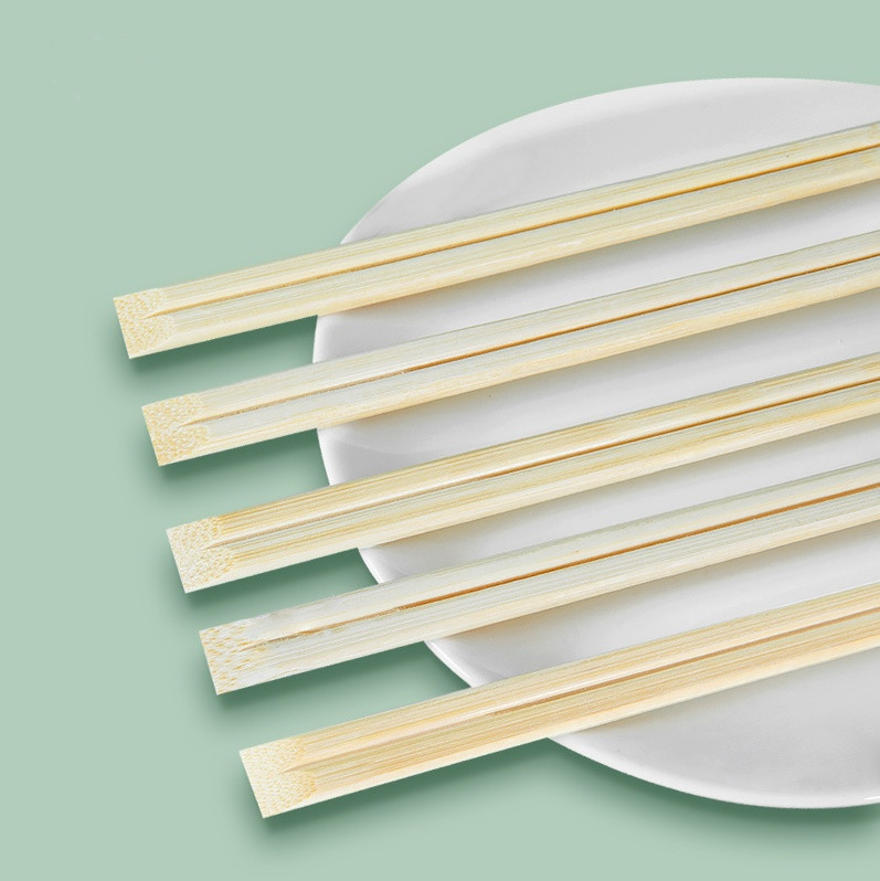 100% Natural Color Tensoge Custom Bamboo Chopsticks Disposable Tensoge Chopsticks 210mm/240mm*4.8mm Customized