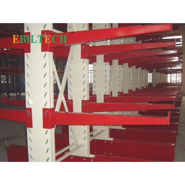 Customized Galvanized Cantilever Pallet Racking by Strong Arm Firm Base Plate1