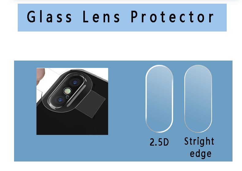 Anti-Scratch Fingerprint Ultra Thin HD Tempered Glass Camera Lens Protector for Samsung J8/6/7/4 2018