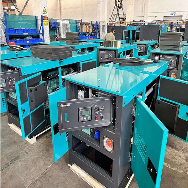 Silent Diesel Generator Set 3 Phase High Efficiency Diesel Generator for Commercial Businesses