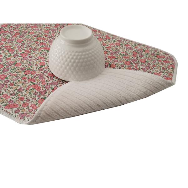 30x40cm Draining Board Drying Mat Under Dish Rack Countertop