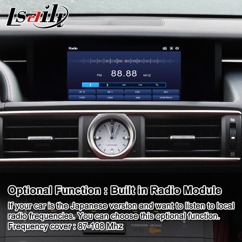 Lsailt Android Car Video Interface for Lexus RC200t RC300h RC350 RCF RC300 F-Sport RC 2014-2018