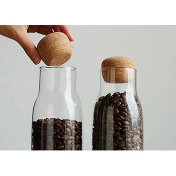 Clear Heat Resistant Empty Glass Jars 150-600ml Capacity Customized Logo