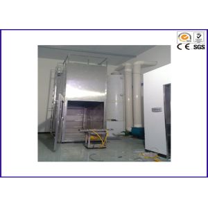 UL1685 CE Vertical Flammability Tester , 2 Holder Building Material Testing