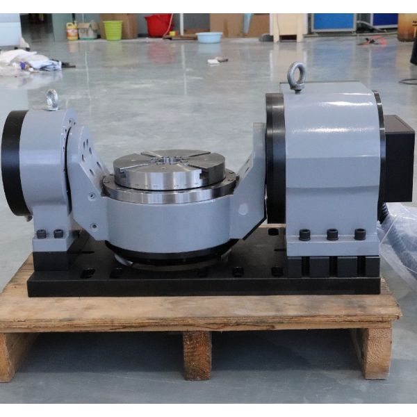 Buy Turntable 5 Axis CNC Rotary Table , Encoder Precision Rotary Table at wholesale prices