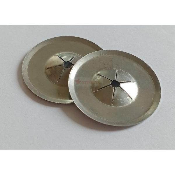 1-1/2" Round Self Lock Washers Stainless Steel Used To Secure Board Or Batt Insulation