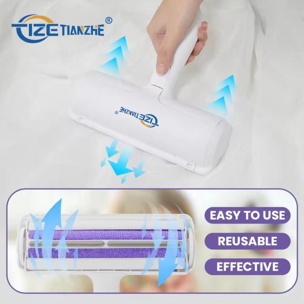 Plastic Pet Cleaning Tools Custom Logo Dog Lint Rollers Reusable
