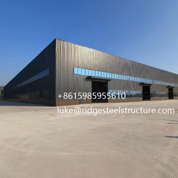 New Design Fabricated Industrial Modular Modern Shed Prefabricated Prefab Workshop Warehouse Factory Steel Frame Construction Building Structure