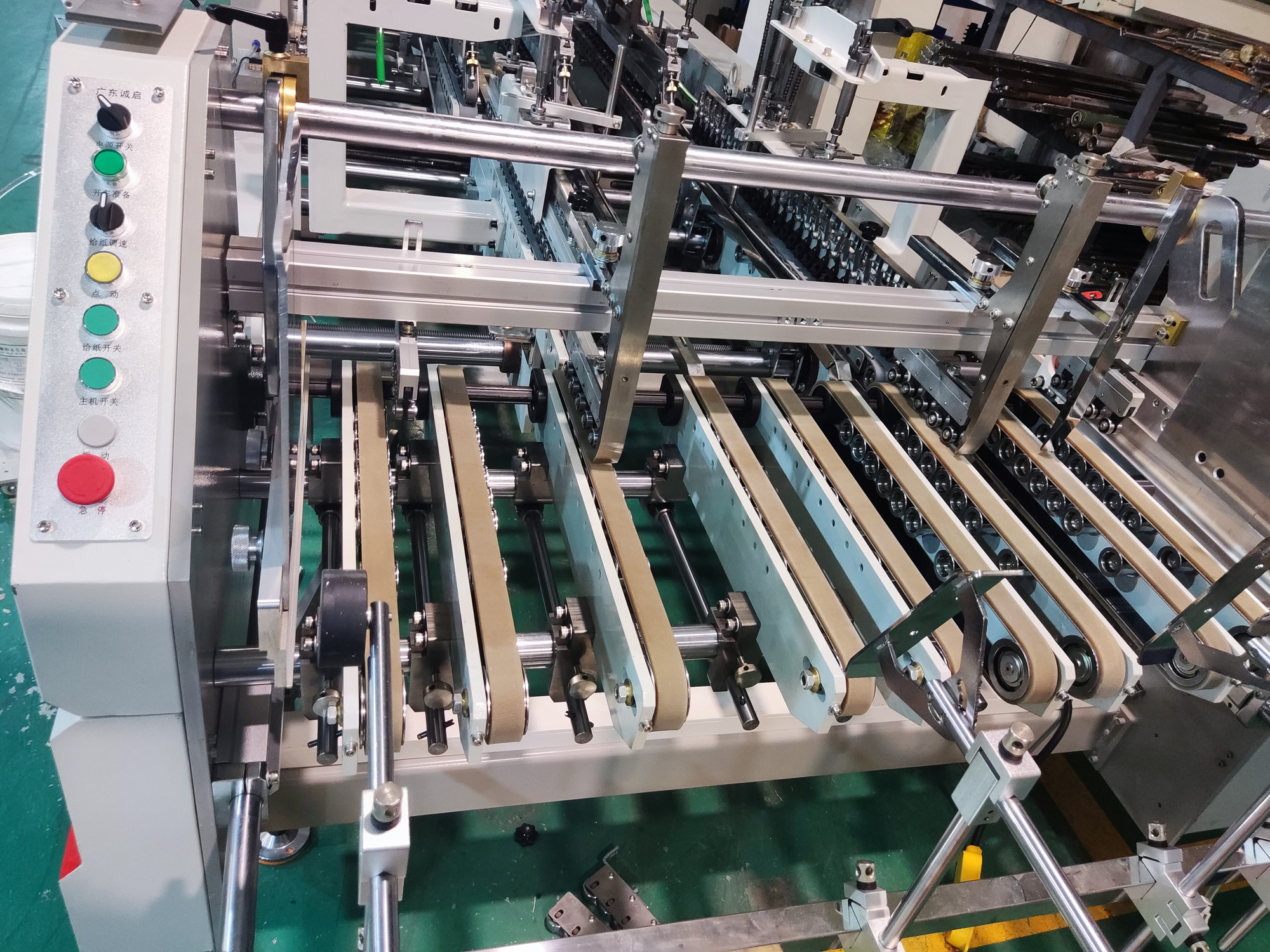 Small Box Folder Gluer Feeder Belt for Automatic Box Folding Gluing Machine