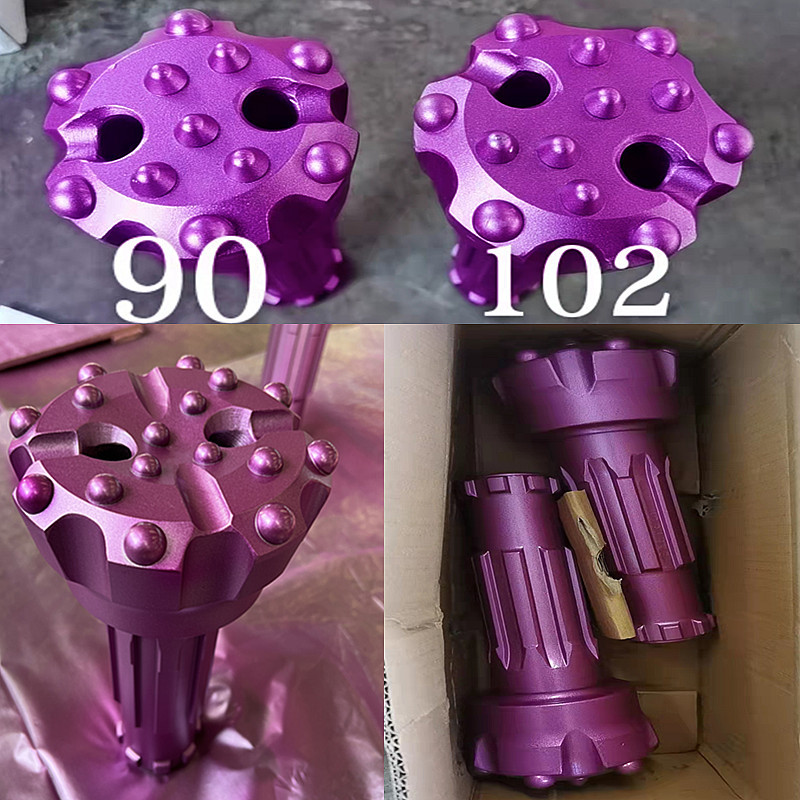 Rock Drilling Bit 6Inch DTH Hammer and Bits Tungsten Carbide Button Drill Bit