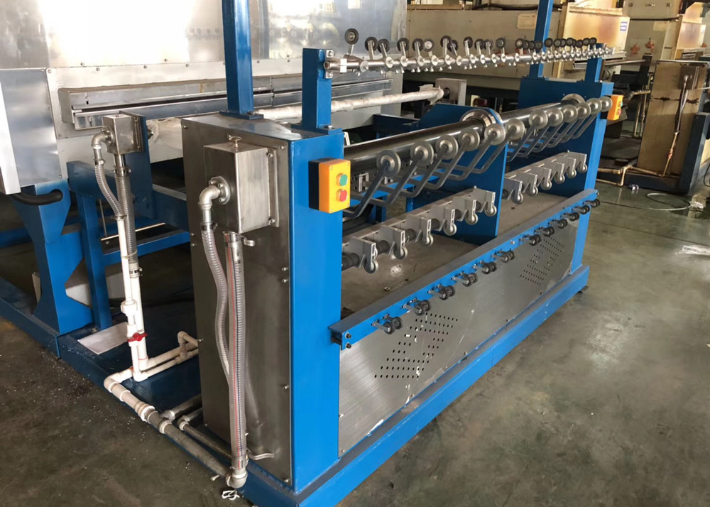 High Speed Horizontal Wire Enamelling Machine For 0.7mm-1.2mm Coper Wire