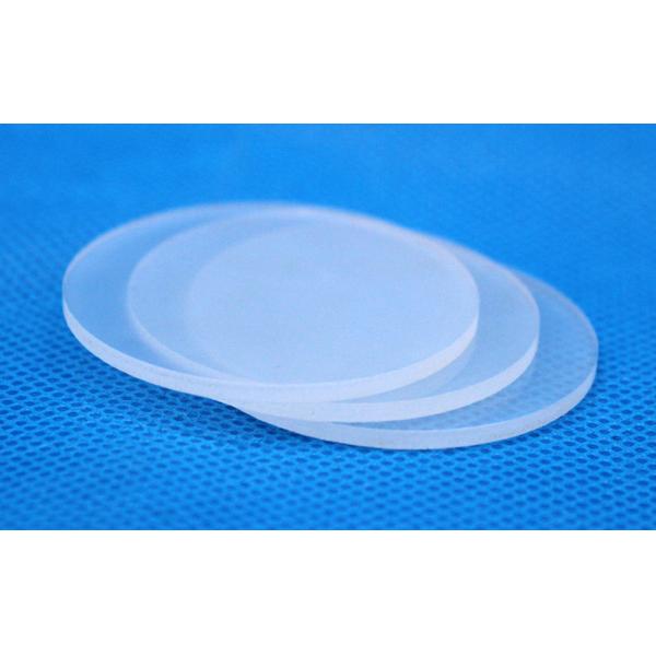 High Temperature Resistant Optical Glass Quartz Plate, Optical Quartz Glass Frosted Disc