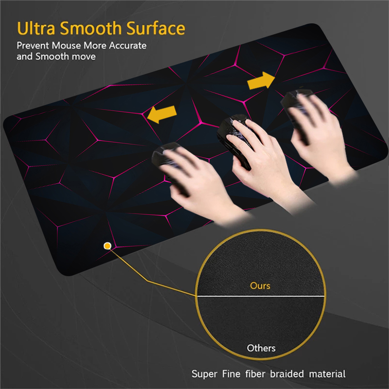 Private Mold Yes Custom Mouse Mats for Office Desk Special Textured Computer Accessories