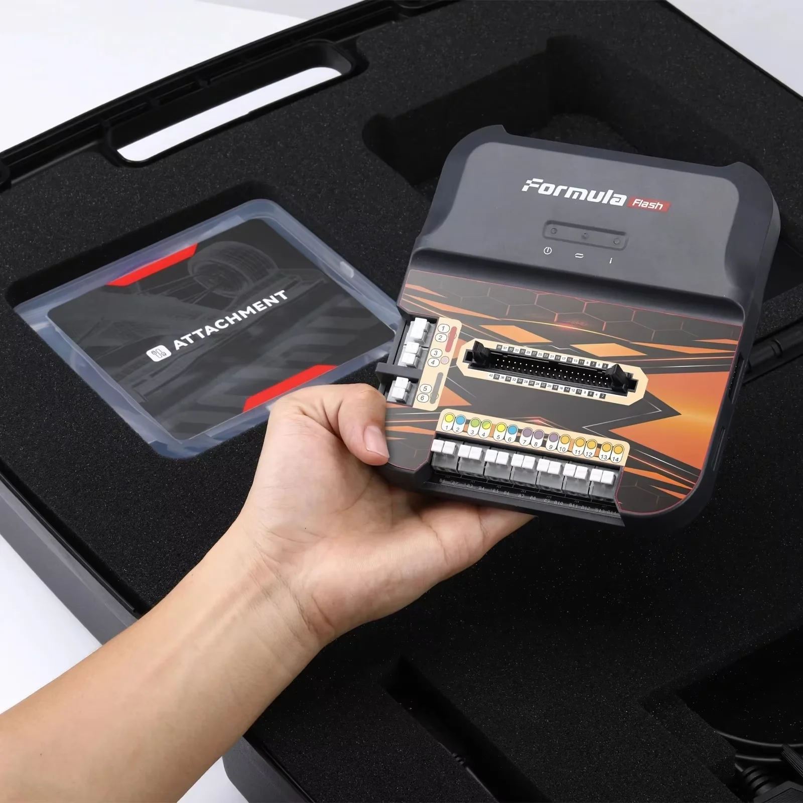 New Protocols via Bench Mode Read Write EEPROM / FLASH Support MD1CS018 MD1CS016 FormulaFlash ECU TCU Programmer Tool