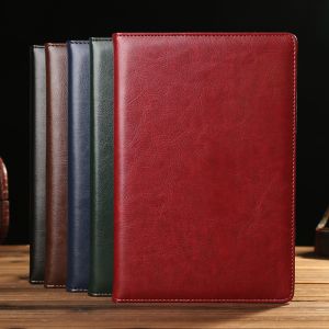 Quality Exquisite PU leather notebook for sale