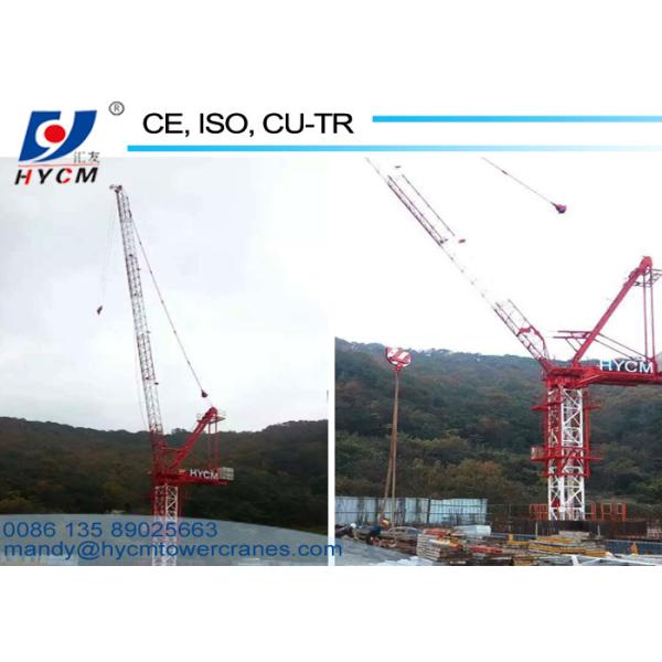 25t 50m jib Luffing Crane Derricking Tower Crane for Construction Building