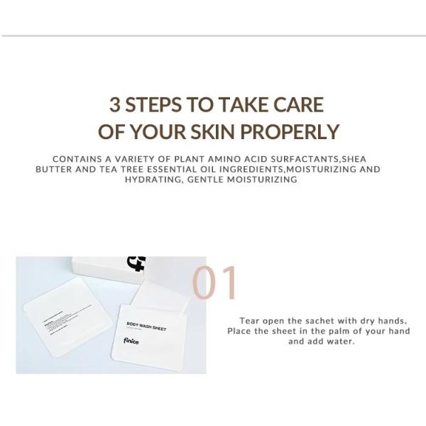 Easy Preparation Dry Soap Sheets Natural Fragrance Portable And Lightweight