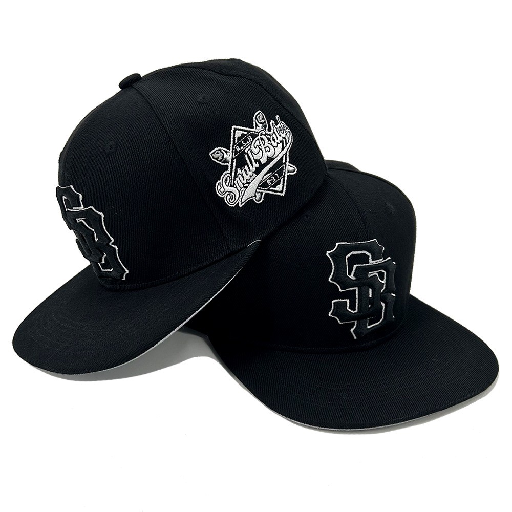 3D Embroidery Snapback Caps Structured