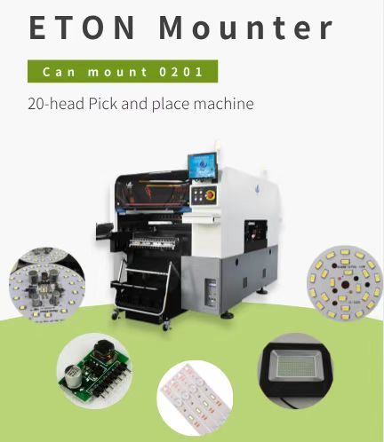 High Precision 80000CPH LED Lights Making Machine Automatic SMT Placement Equipment