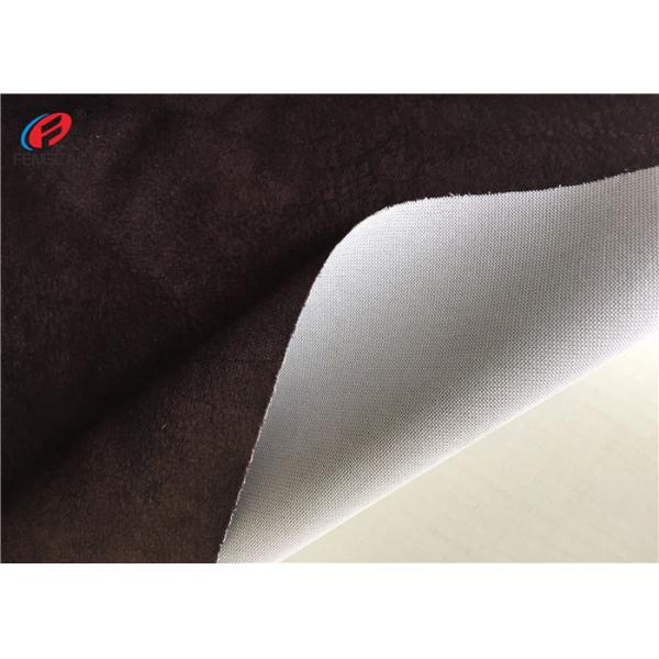 100 % Polyester Printed Velvet Upholstery Fabric Sofa Knitted Fabric , Eco - Friendly