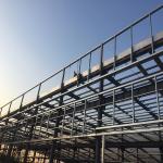 Lightweight Prefab Metal Warehouse Building / Industrial Metal Structure