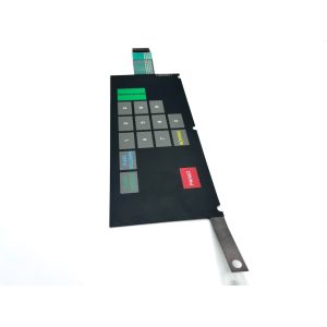 Radio Device Industrial Membrane Switch Custom Keypad Membrane User Friendly