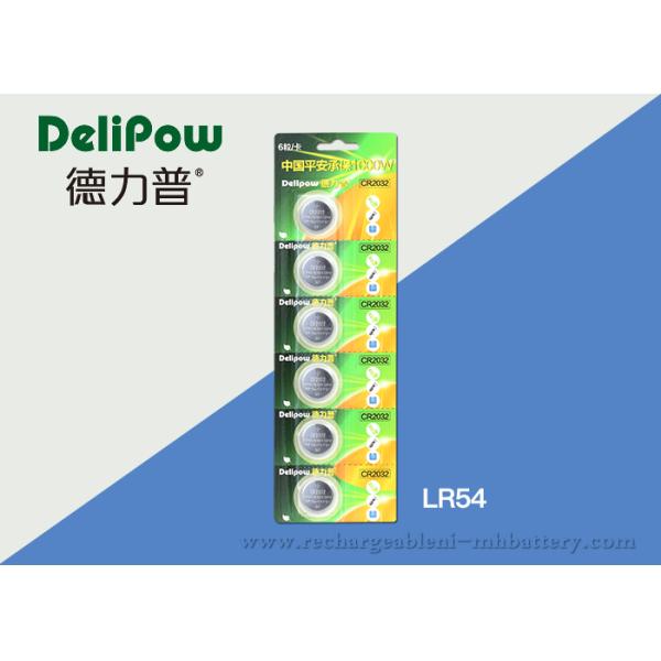 UL / CE / ROHS Approved LR54 Button Lithium Cell For Medical Equipment