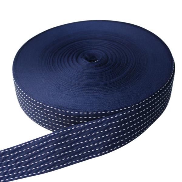 Factory Price Soft Striped Plain Polyester Webbing Tape For Garment