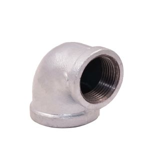 Flange Connection Galvanized Carbon Steel Pipe Fittings Metal Elbows with