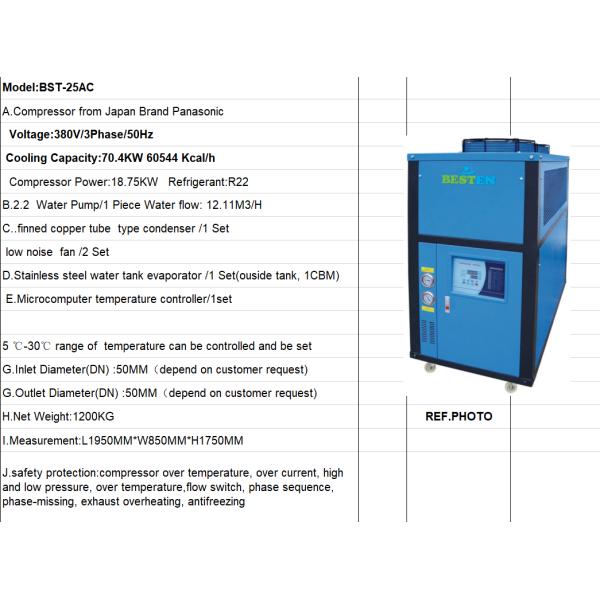 70.4kw Chick Poultry Hatchery Equipment Water Hatching Chiller