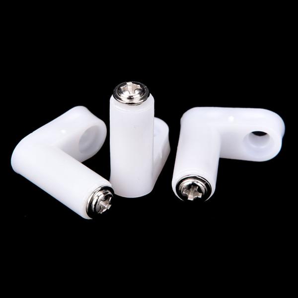 Fixed plastic PCB mounting feet 20mm L type feet with Screws