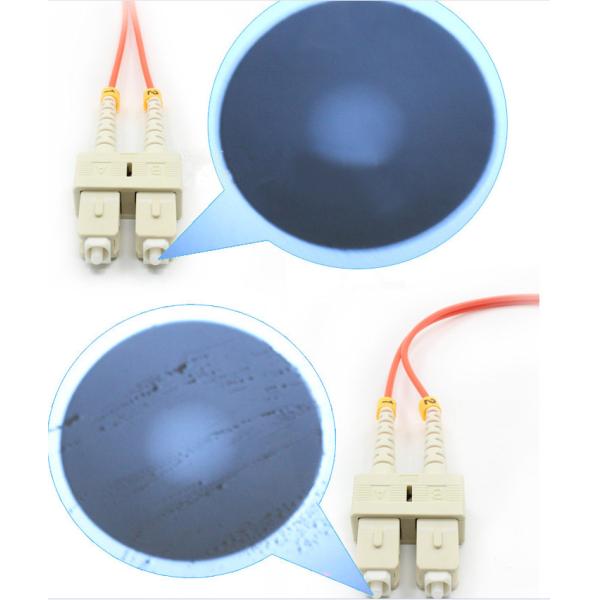 OM4 LC-SC Fiber Optic Patch Cord , Duplex Multimode Fibre Patch Leads