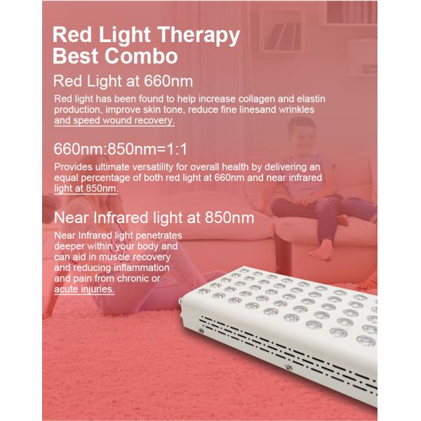 600W Full Body Led Panel 660nm 850nm Near Infrared LED Panel For Pain Relief Anti Aging