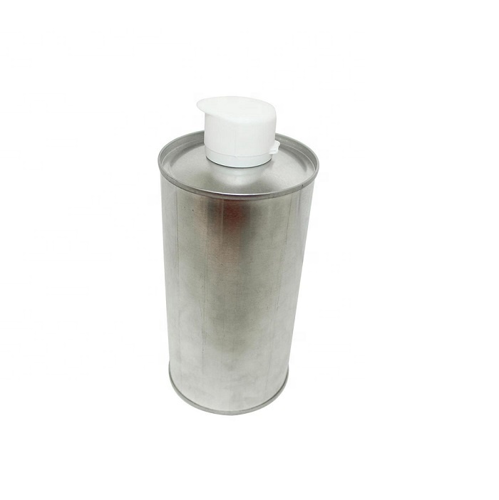 DADI Round Shape Cooking Oil Tin CMYK Printed Olive Oil Cans Food Grade Olive Oil Bottles