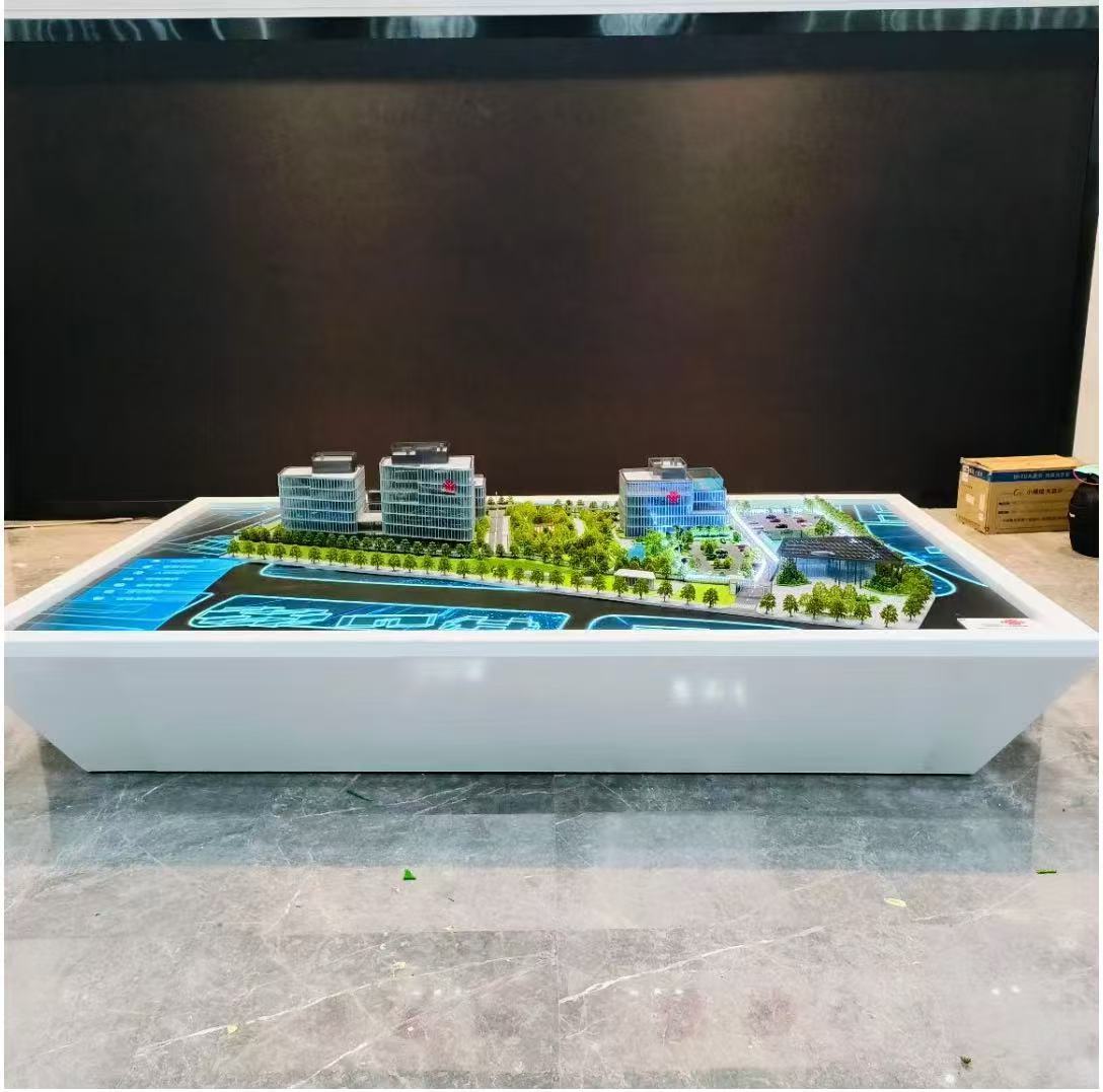 Real Estate 1:100 Scale Model Buildings Modern Architectural Scale Model