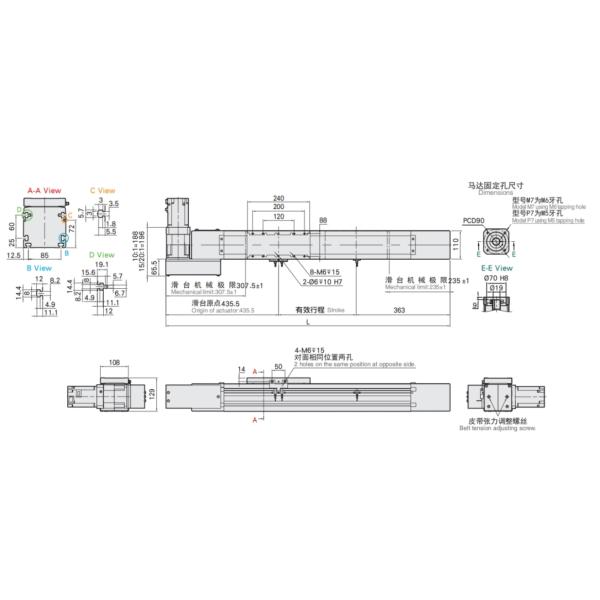 Industrial Dust Proof Timing Belt Linear Stages Find Extensive Applications in Diverse Fields