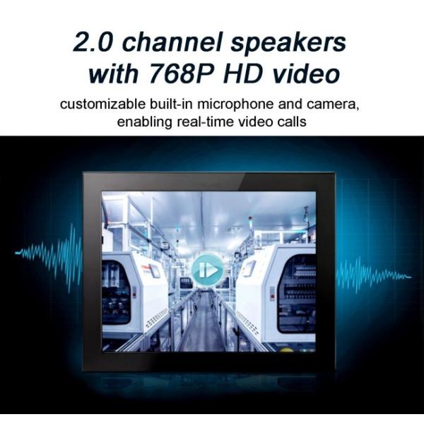 Factory Price 3MM Bezel 15.6 Inch IP65 Front Embedded industrial control computers Touch Panel PC With Corei3/i5/RK3288/RK3568