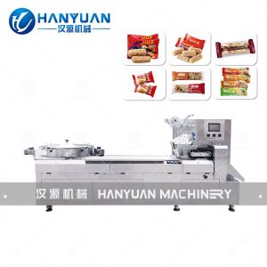 Automatic Oatmeal Chocolate Bar Packaging Machine Candy Bar Packaging Machine